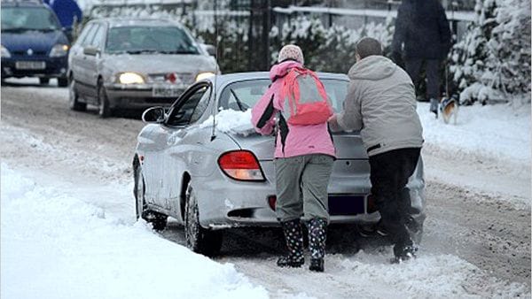 Безаварийное вождение зимой